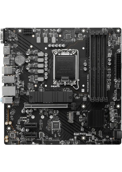 MSI B760 GAMING PLUS WIFI DDR5(X4) 6800(OC) HDMI / DP 2.5G LAN Wifi-6E 1700P PCI-E GEN USB3.2 ATX (12-13-14. Nesil)