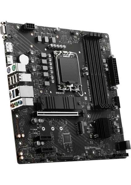 MSI B760 GAMING PLUS WIFI DDR5(X4) 6800(OC) HDMI / DP 2.5G LAN Wifi-6E 1700P PCI-E GEN USB3.2 ATX (12-13-14. Nesil)
