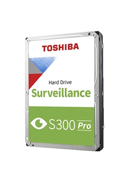 TOSHIBA 3.5 S300 PRO 8TB 7200RPM 512MB SATA3 Gvenlik HDD MD10ADA800V (Gvenlik 7/24)
