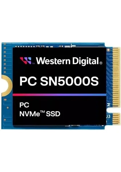 WD SN5000S 2280 512GB NVME M.2 SSD (Kutusuz)