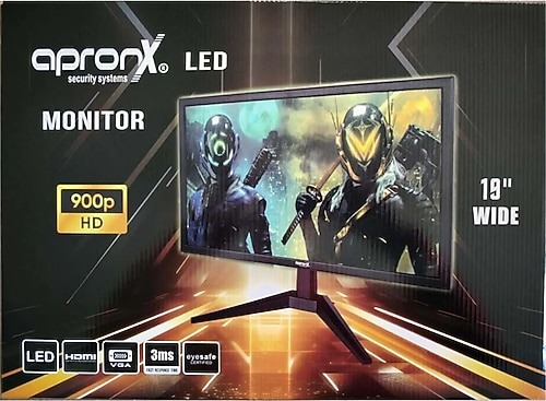 APRONX 19 APX-NW19 VGA+HDMI Led Monitr
