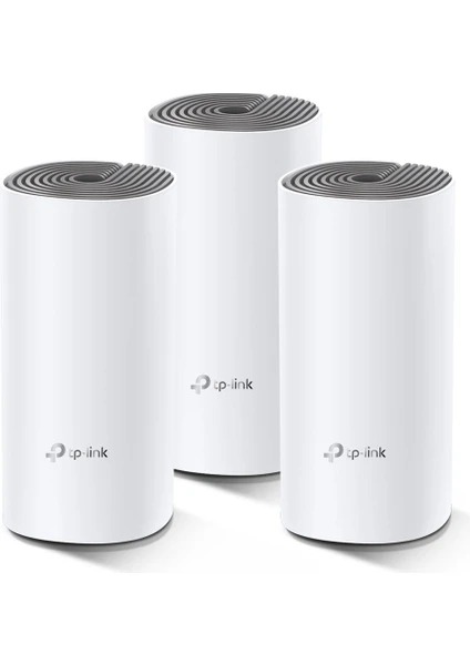 TP-LINK DECO E4 (3-PACK) MESH WIFI SISTEMI 2 Port 1200Mbps ACCESS POINT
