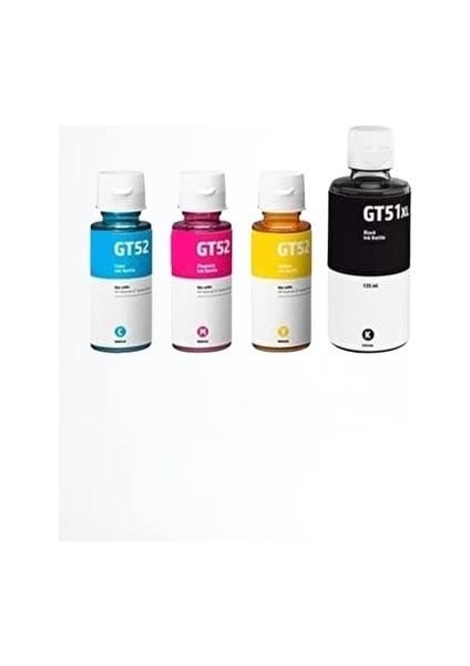 HP 1VV21AE+M0H54A+M0H55A +M0H56A GT53XL+GT52 Mrekkep Takm Seti