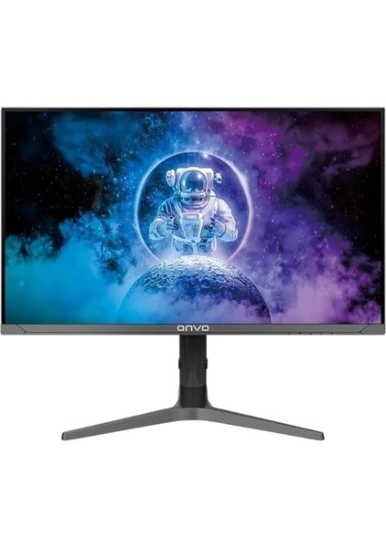ONVO 32 OV32MNT301GQ IPS QHD 1Ms 180Hz 2x HOPARLR 2x HDMI+VESA PIVOT FHD GAMING MONITR Siyah