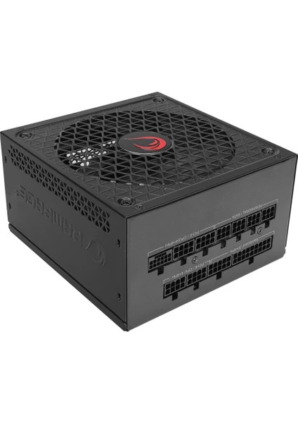 RAMPAGE RAGE P10 850W 80+ GOLD APFC HDB 14CM FAN FULL MODULER PSU (SYAH)