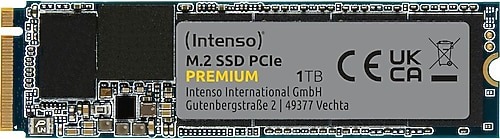 INTENSO PREMIUM GEN.3X4 NWME M.2 1TB 1.3 SSD 2100MB-1700MB-S