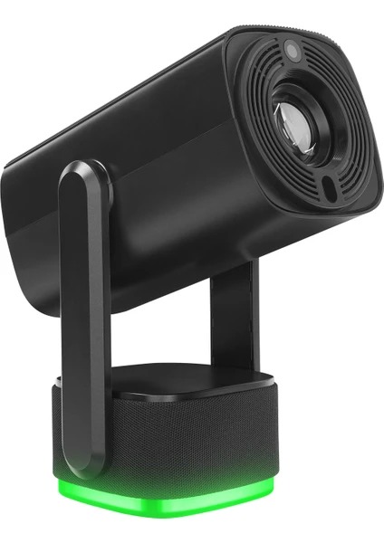 Everest PJ08 5200 MAH Otomatik Odaklama 5200 Lmen Android 11 Ekran Yanstmal Rainbow HD 720P HD 4K Destekli Projeksiyo