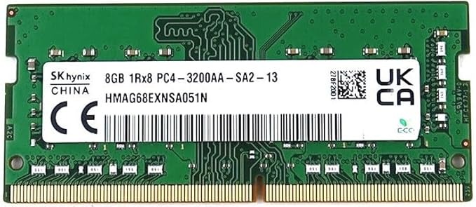 SK HYNIX 8GB DDR4 3200Mhz Notebook Ram HMAG68EXNSA051N BC 508