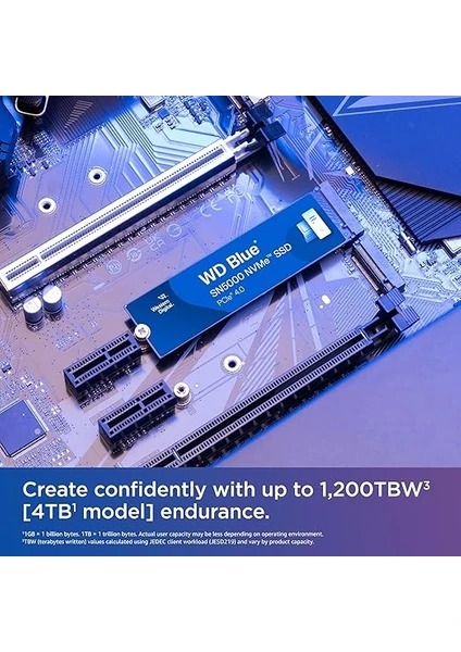 WD SN5000S 2280 512GB NVME M.2 5000/4000 MB/s Gen 4 SSD (Kutusuz)