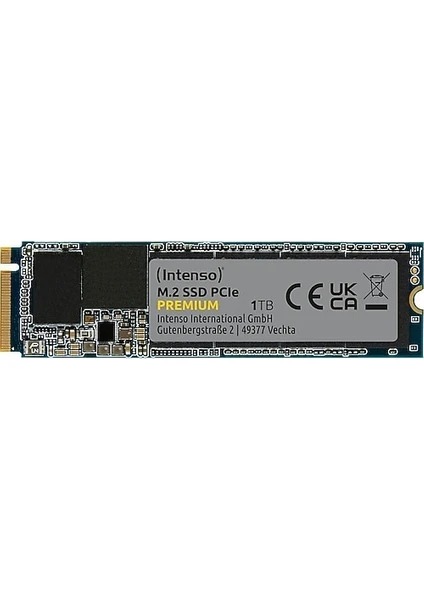INTENSO PREMIUM GEN.3X4 1TB M.2 NVMe PCIe 1.3 SSD 2100MB-1700MB-S SSD