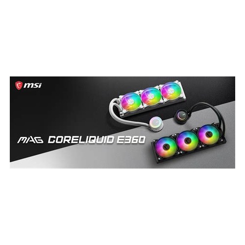 MSI MAG CORELIQUID E360 ARGB LED 360MM SIV...