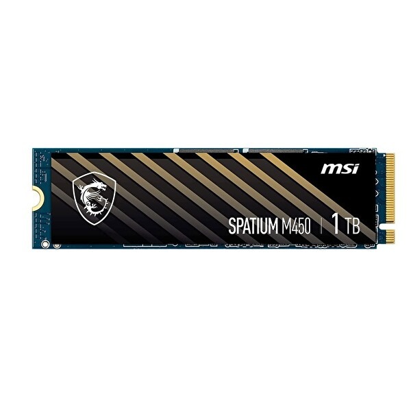 MSI SPATIUM M450 1TB PCIe 4.0 NVMe M.2 3400-2400/MB/S SSD