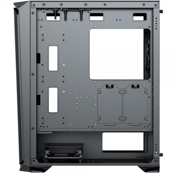 POWERBOOST PB-P3720B 850W 80+ BRONZE MESH ÖN PANEL 4XARGB FAN+USB3.0 GAMING E-ATX KASA SIYAH