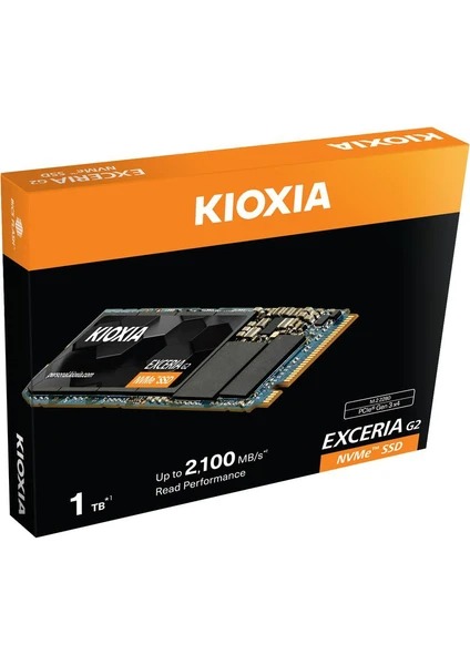 KIOXIA EXCERIA G2 1TB NVME PCIE M.2 2100-1700MB-SN (Kutusuz) SSD DISK LRC20Z001TG8