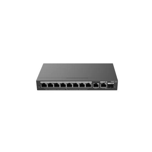 RUIJIE Reyee 8 Port RG-ES210GS-P 10/100/1000 Y�netilebilir POE 1XGE UPLINK 1 X SFP 120W RUJIE CLOUD