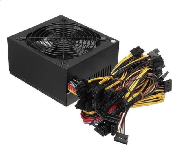 OLKO MK-2000SP 2000W 96+ PLATINUM 16XPCIe (6+2Pin) MINING ÇOKLU POWER SUPPLY