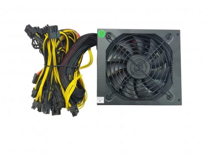 OLKO MK-2000SP 2000W 96+ PLATINUM 16XPCIe (6+2Pin) MINING ÇOKLU POWER SUPPLY