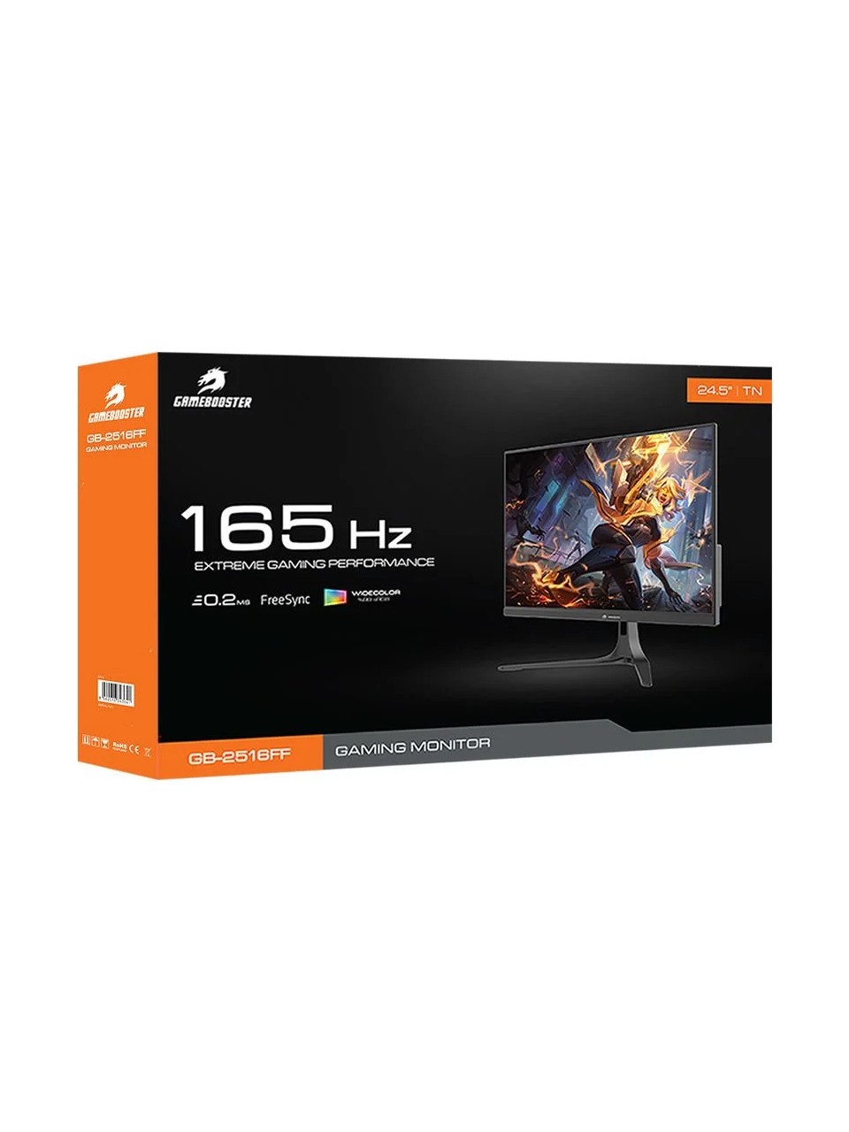 GAMEBOOSTER 24.5 GB-2516FF TN FREESYNC,G-SYNC 0.2Ms 165Hz HDMI+DP FHD GAMING MONITÖR