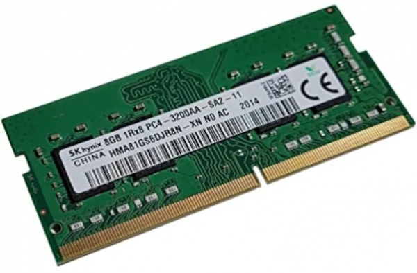HYNIX 8GB DDR4 3200Mhz CL22 Notebook Ram HMA81GS6DJR8N-XN (Kutusuz) (1.2V)