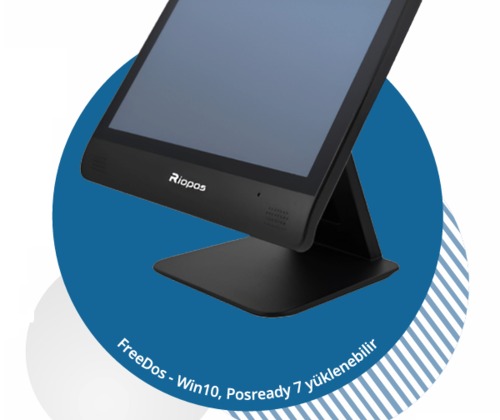 RİOPOS U2L i5-7.NESİL MULTİ TOUCH 8GB RAM 128GB SSD ETHERNET 15.6 BOE / LG EKRAN, 2,4 GHZ 6 USB PORT 2 COM PORT Dokunma