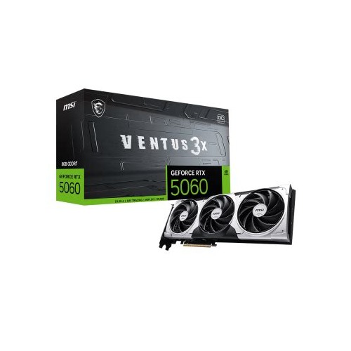 MSI GEFORCE 8GB RTX5060TI VENTUS 3X OC GDD...