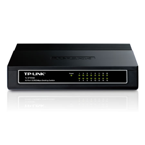 TP-LINK TL-SF1016D 16 Port 10/100 Switch        