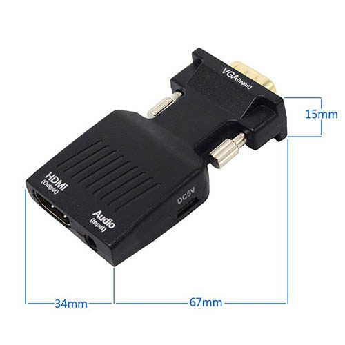 Hytech HY-VGH30 VGA to HDMI evirici