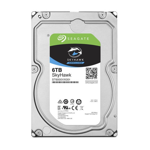 SEAGATE 3.5 SKYHAWK 6TB 5900RPM 256MB SATA3 G...