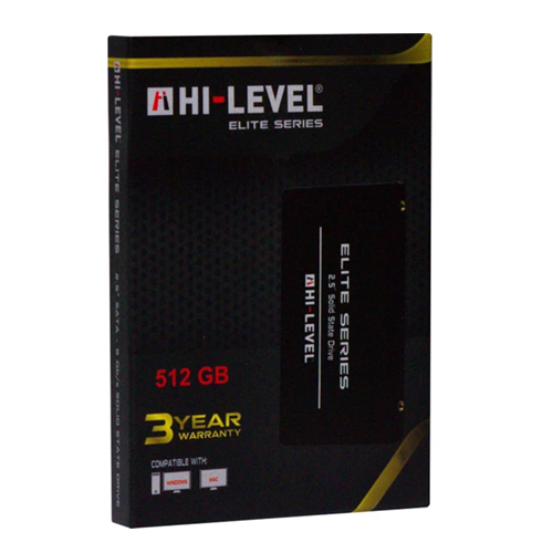 HI-LEVEL Elite Serisi 2.5 512GB SATA3 560/540 SSD HLV-SSD30ELT/512G