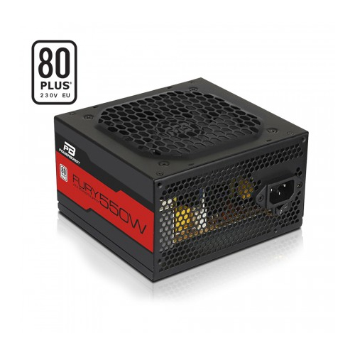 POWERBOOST FURY BST-ATX550WEU 550W 80 Plus At...