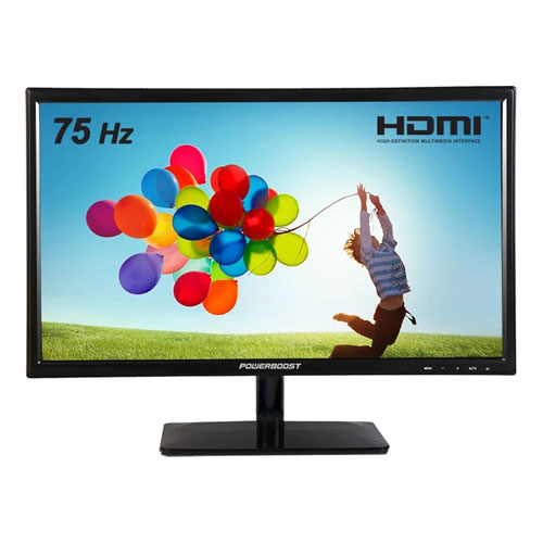 POWERBOOST 18.5 M1850VH Wide Screen 5MS 75Hz VGA HDMI 200cd/m Led Monitr Siyah