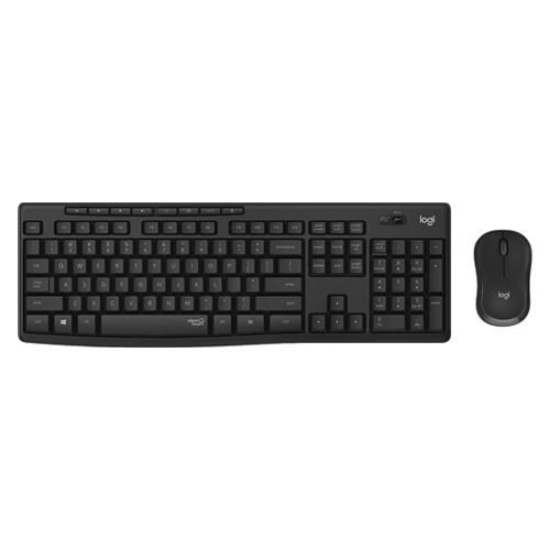 Logitech MK295 Q Kablosuz Usb Siyah Multimedya Klavye/Mouse Set 920-009804