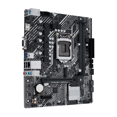 ASUS INTEL PRIME H510M-K DDR4 3200(OC) VGA HDMI GLAN M.2 1200P USB 3.2 Gen1, Gen2 (10-11. Nesil)