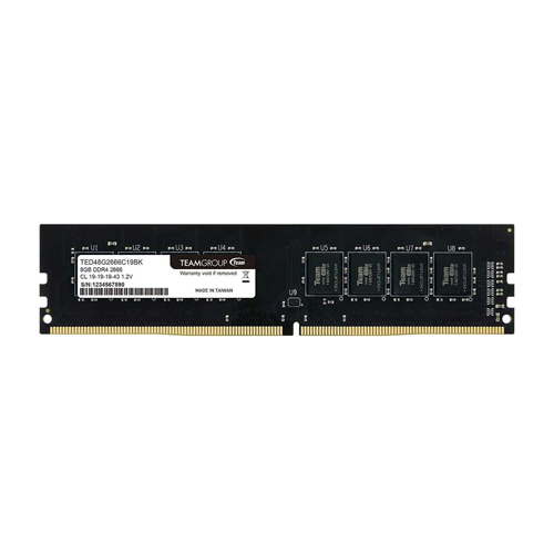 TEAM Elite 16GB DDR4 2666Mhz CL19 Pc Ram TED416G2666C19BK