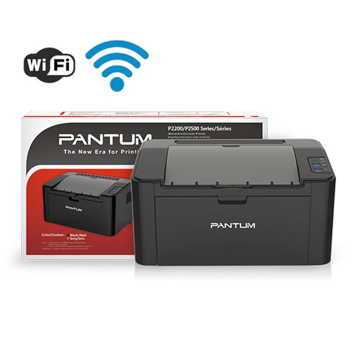PANTUM P2500W LaserJet Mono Laser Yazıcı A4 128MB Ram 20 ppm S/B USB 2.0 + WİFİ