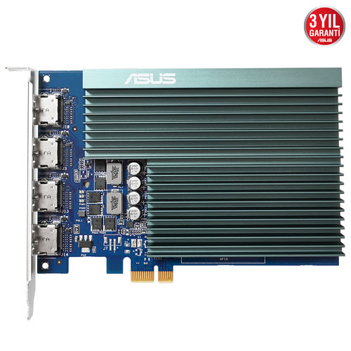 ASUS Nvidia 2GB GT730 GDDR5 64 Bit GT730-4H-SL-2GD5 4xHDMI 16X