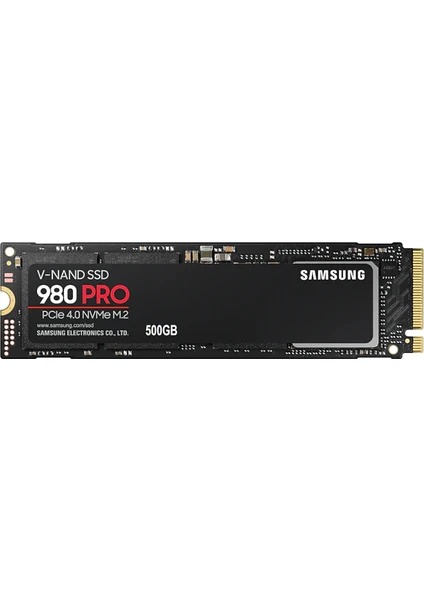 SAMSUNG 980 PRO 500GB PCIE NVME M.2 6900- 5000MB/S PCIe Gen 4 x4 Ssd Disk MZ-V8P500BW