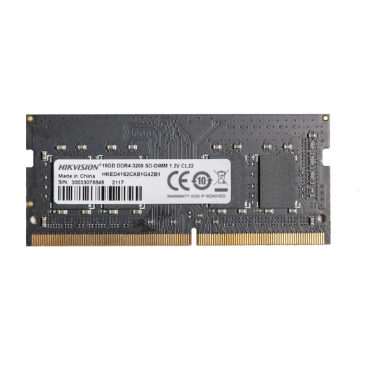 HIKVISION 16GB DDR4 3200Mhz 260PIN 1.2V CL22 Notebook Ram
